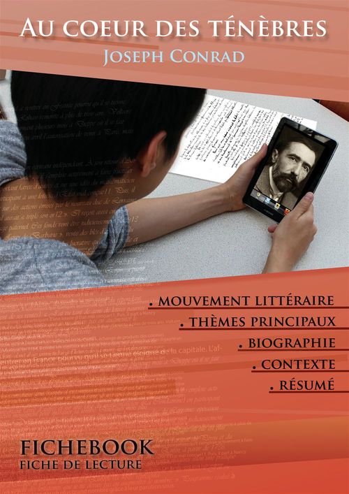 Couverture ebook de Fiche de lecture Au coeur des ténèbres (résumé détaillé et analyse littéraire de référence), de Joseph Conrad