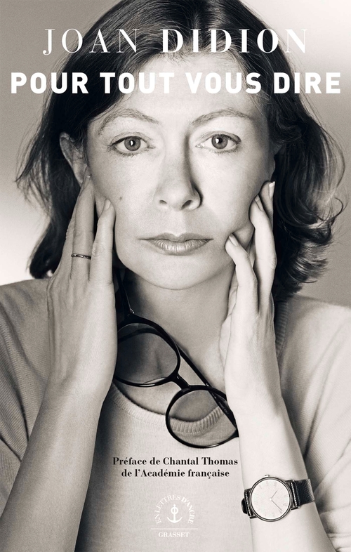 ebook cover of Pour tout vous dire, by Joan Didion
