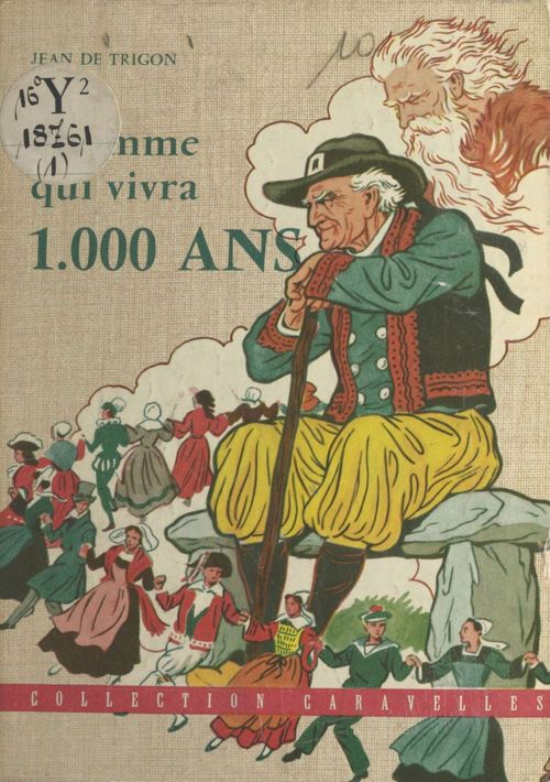 Couverture ebook de L'homme qui vivra mille ans, de Jean De Trigon