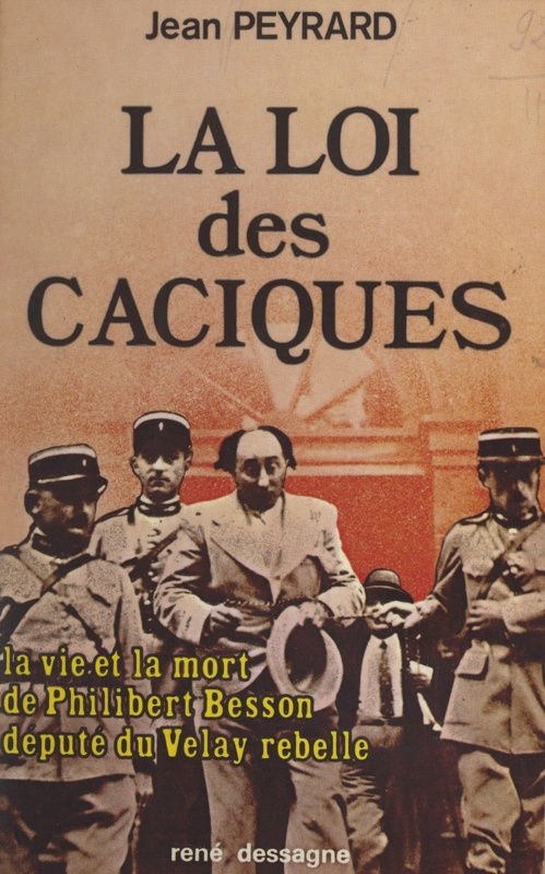 Couverture ebook de La loi des caciques, de Jean Peyrard-Servissac