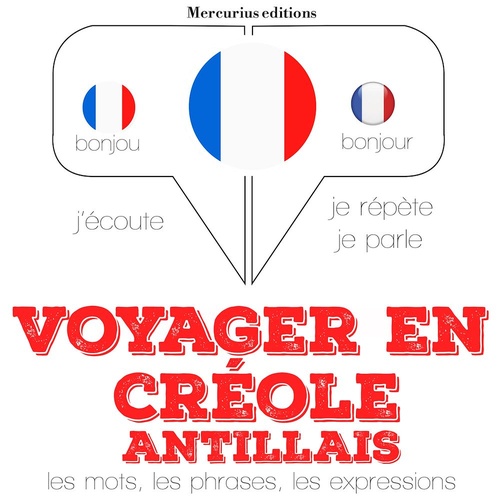 audiobook cover of Voyager en créole, by JM Gardner