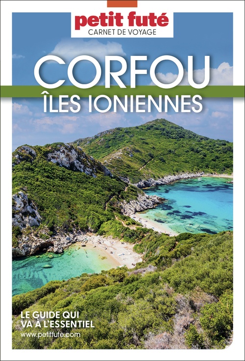 ebook cover of Guide Corfou / Iles Ioniennes 2026 Carnet Petit Futé, by Labourdette, Auzias
