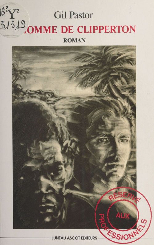 Couverture ebook de L'Homme de Clipperton, de Pastor Gil