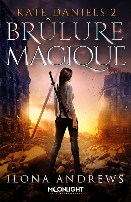 Couverture ebook de Brûlure Magique, de Ilona Andrews