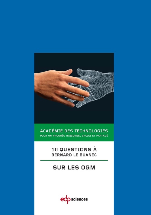 Couverture ebook de 10 questions à Bernard le Buanec sur les OGM, de Collectif