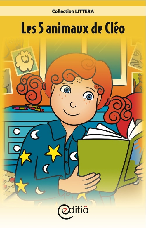 ebook cover of Les 5 animaux de Cléo, by Claire St-Onge
