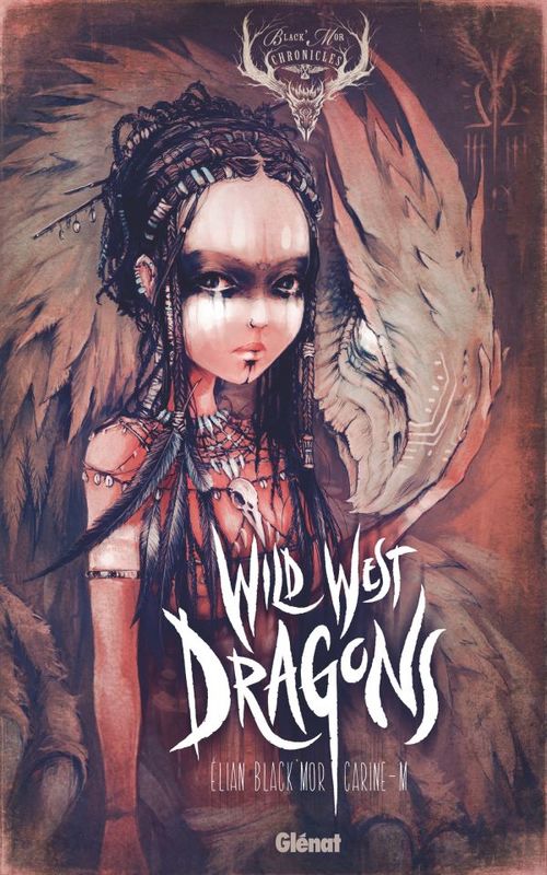 ebook cover of Wild West Dragons - Tome 01, by Elian Black'Mor, Carine-M