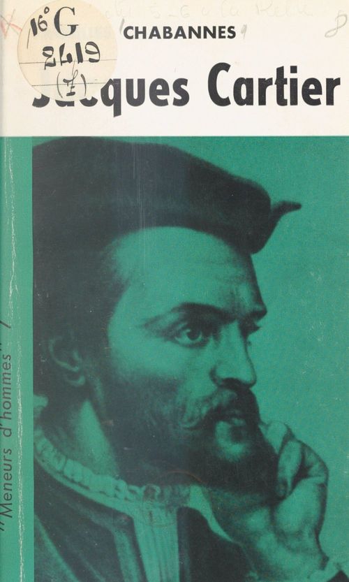 Couverture ebook de Jacques Cartier, de Jacques Chabannes