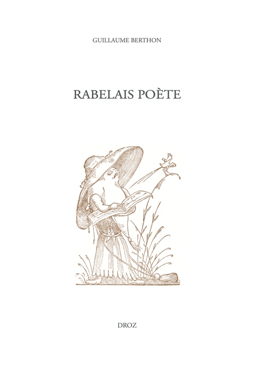 ebook cover of Rabelais poète, by Guillaume Berthon