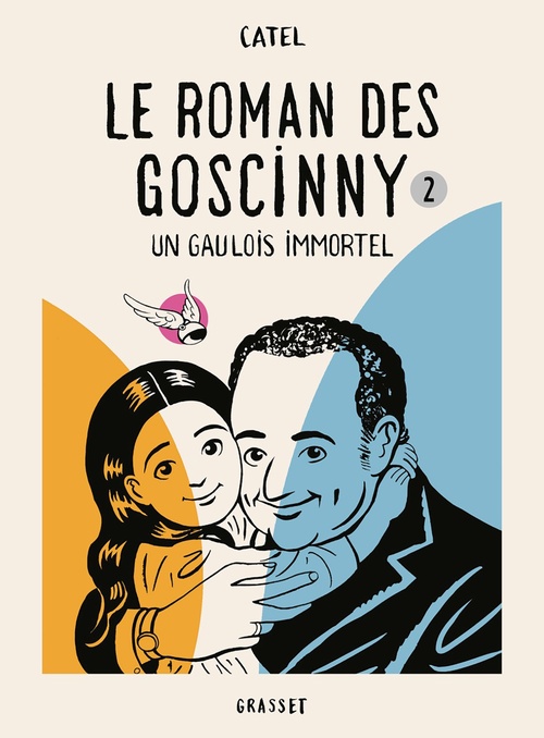 Couverture ebook de Le roman des Goscinny (tome 2), de Catel