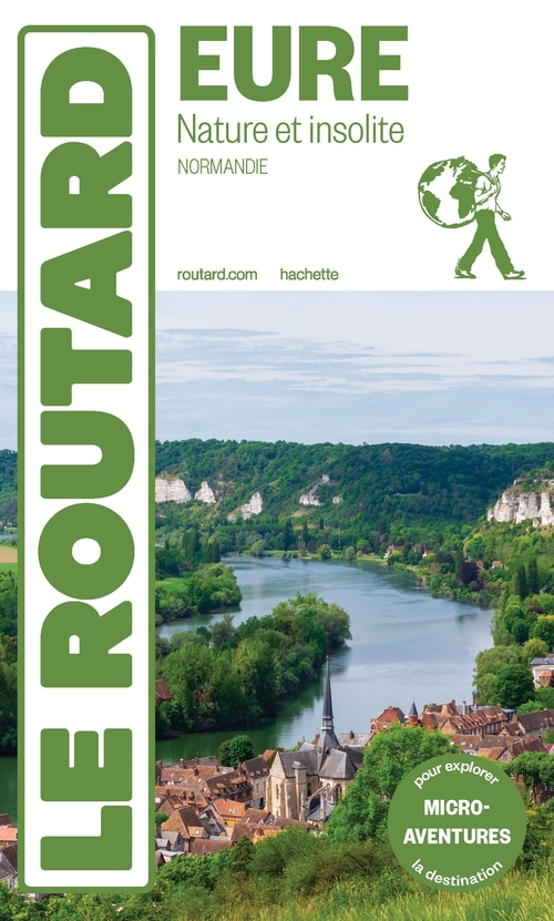 Couverture ebook de Guide du Routard Eure nature et insolite 2024, de Collectif