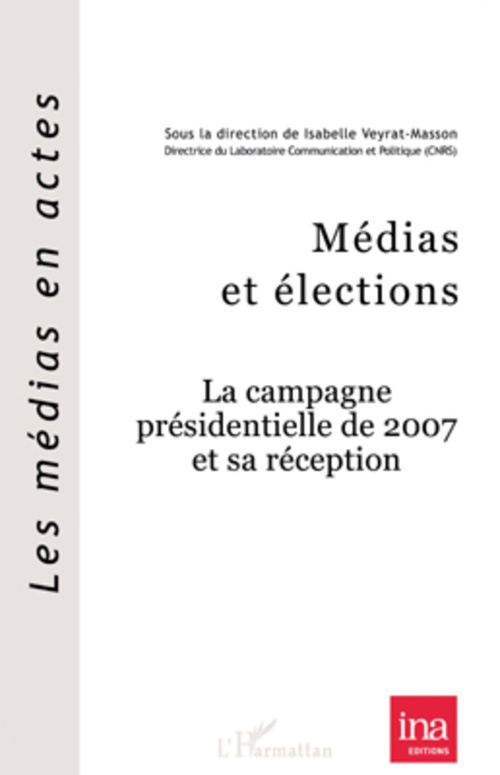 Couverture ebook de Médias et élections, de Isabelle Veyrat-masson
