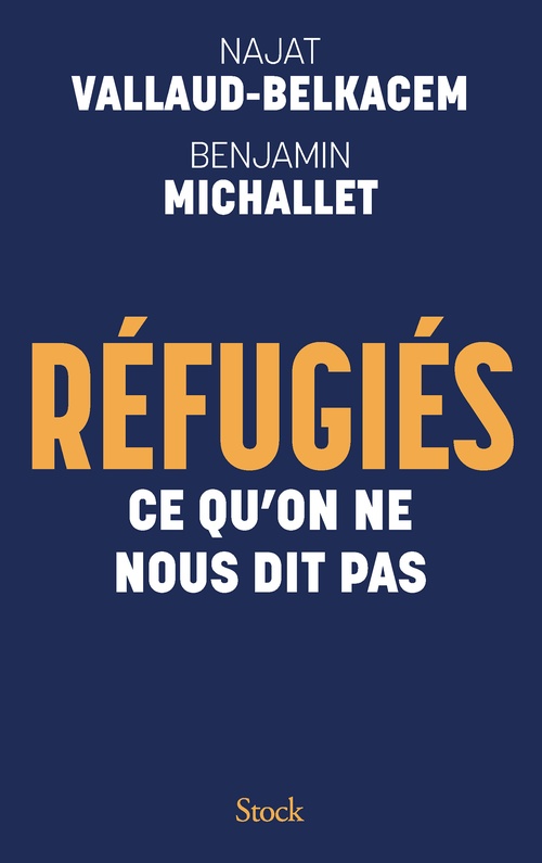 ebook cover of Réfugiés, by Najat Vallaud-Belkacem, Benjamin Michallet
