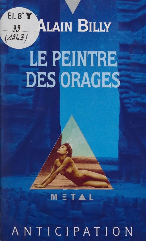 ebook cover of Le Peintre des orages, by Alain Billy