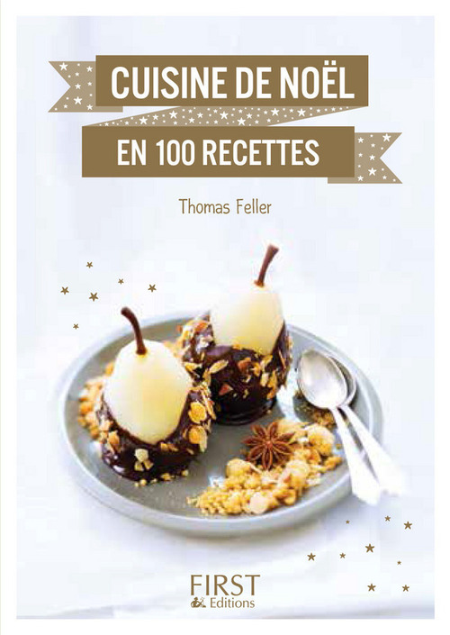 Couverture ebook de Petit Livre de - Cuisine de Noël en 100 recettes, de Thomas Feller