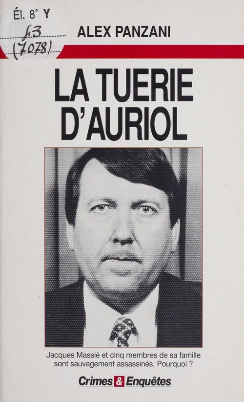 Couverture ebook de La Tuerie d'Auriol, de Panzani Alex