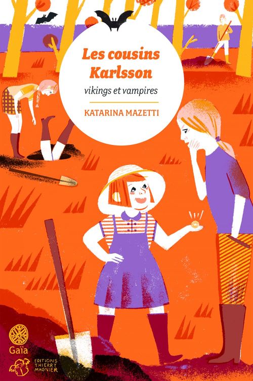 ebook cover of Les cousins Karlsson Tome 3 - Vikings et vampires, by Katarina Mazetti
