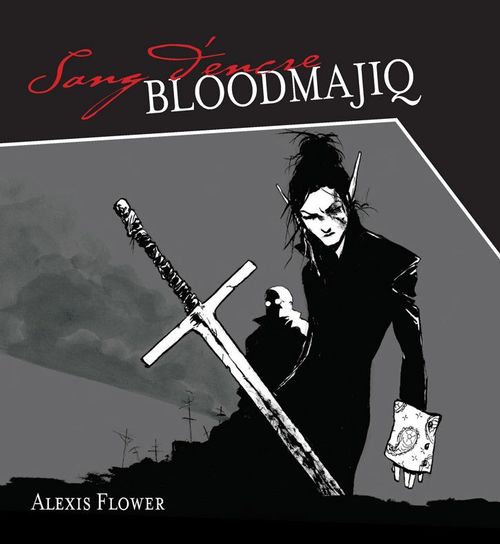 ebook cover of Sang d´encre : Bloodmajiq, by Alexis Flower