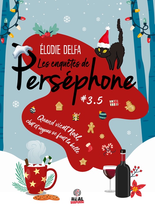 ebook cover of Quand vient Noël, chat et voyous se font la belle, by Élodie Delfa