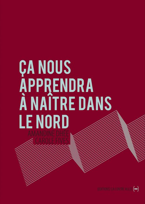 ebook cover of Ça nous apprendra à naître dans le Nord, by Amandine Dhée, Carole Fives
