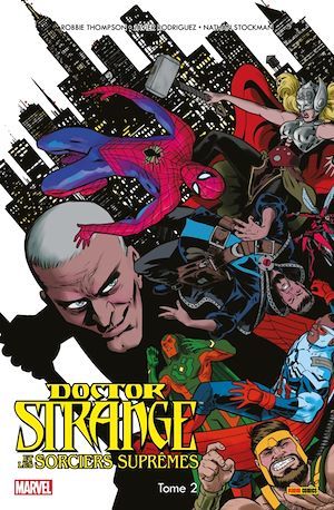 Couverture ebook de Doctor Strange et les sorciers suprêmes (2015) T02, de Robbie Thompson
