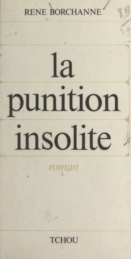 Couverture ebook de La punition insolite, de Rene Borchanne