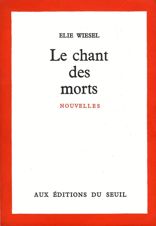 Couverture ebook de Le Chant des morts, de Elie Wiesel