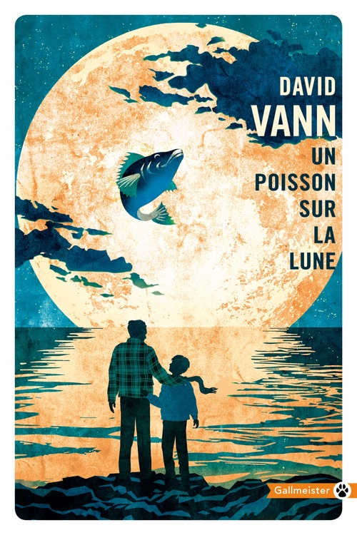 ebook cover of Un poisson sur la lune, by David Vann