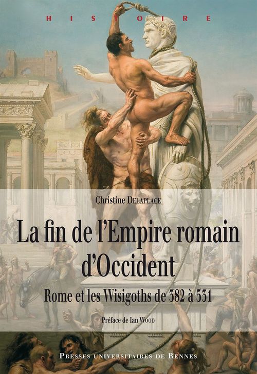 ebook cover of La fin de l´Empire romain d´Occident, by Christine Delaplace