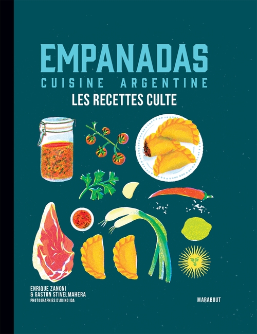 Couverture ebook de Les recettes culte - Empanadas cuisine argentine, de Collectif