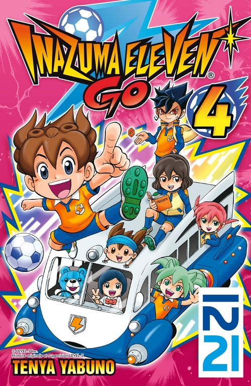 Couverture ebook de Inazuma Eleven Go ! - tome 4, de Tenya Yabuno
