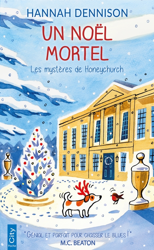 ebook cover of Un Noël mortel, by Hannah Dennison