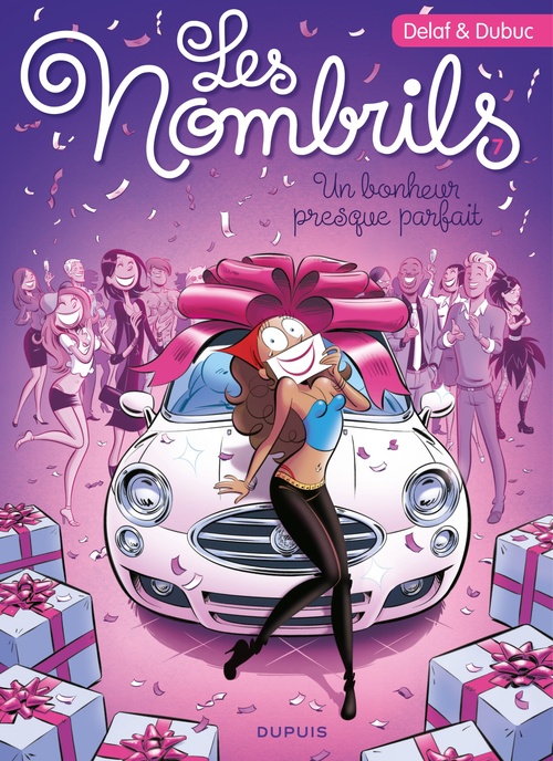 ebook cover of Les Nombrils - Tome 7 - Un bonheur presque parfait, by Maryse Dubuc, Delaf