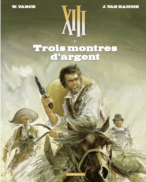 ebook cover of XIII  - Tome 11 - Trois montres d'argent, by Jean Van Hamme, William Vance