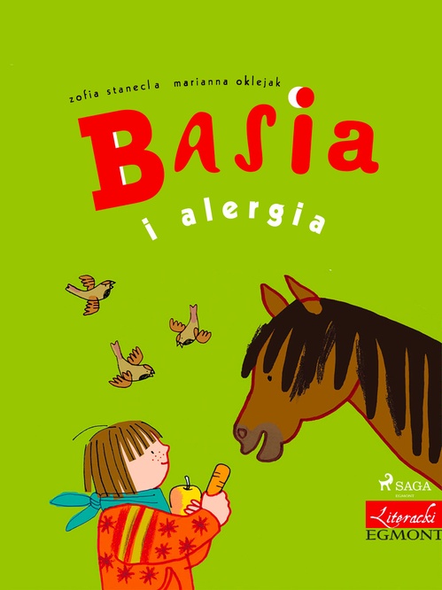 ebook cover of Basia i alergia, by Zofia Stanecka