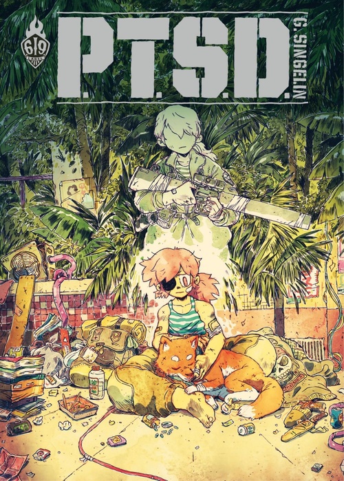 ebook cover of PTSD, by Guillaume Singelin