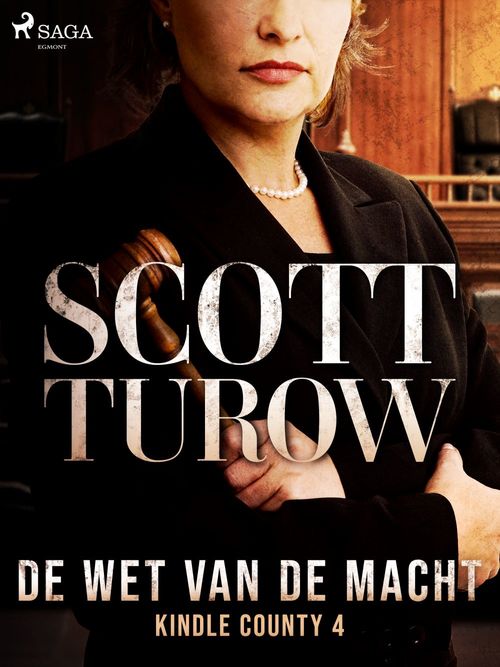 ebook cover of De wet van de macht, by Scott Turow