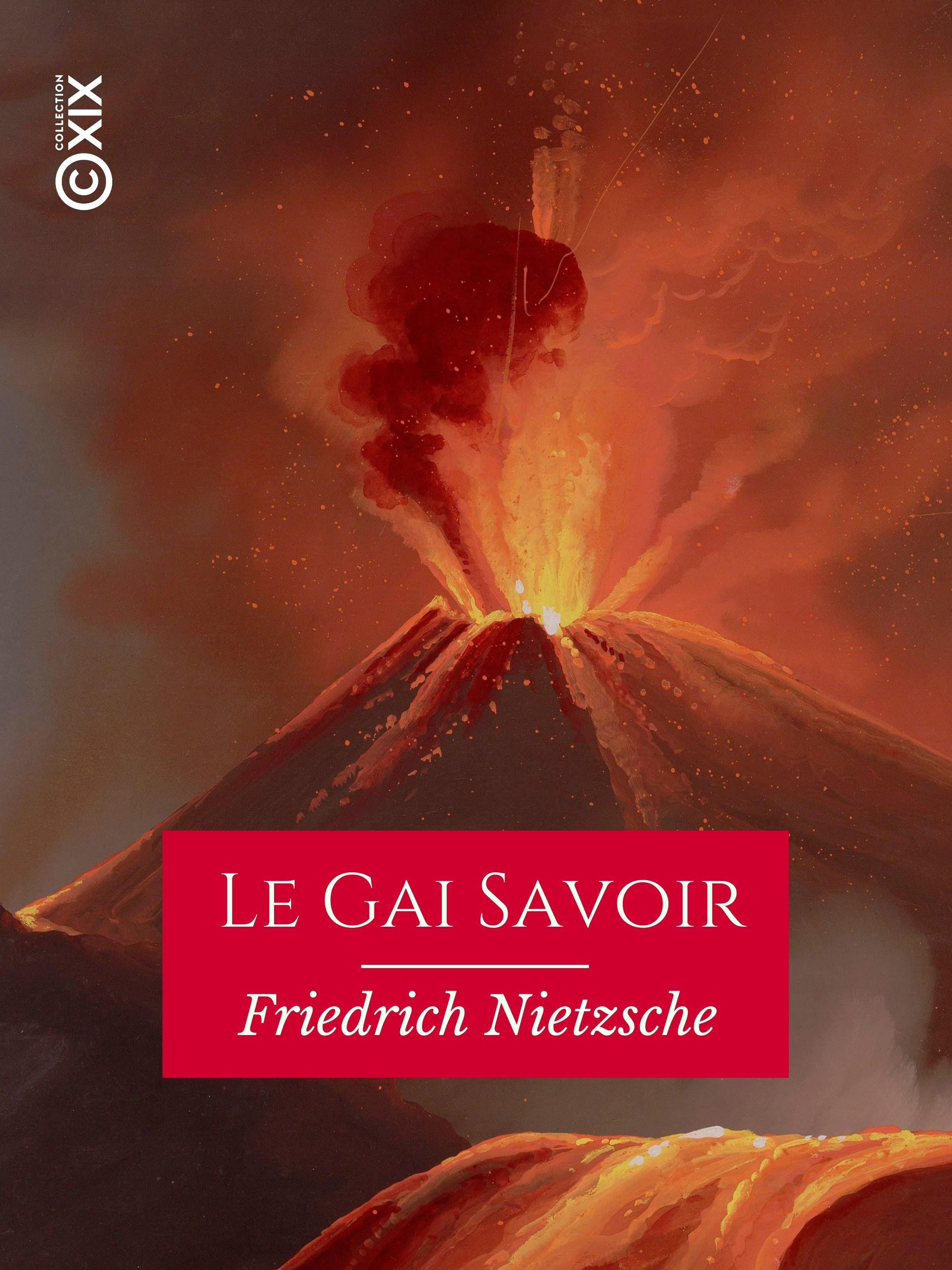 ebook cover of Le Gai Savoir, by Friedrich Nietzsche