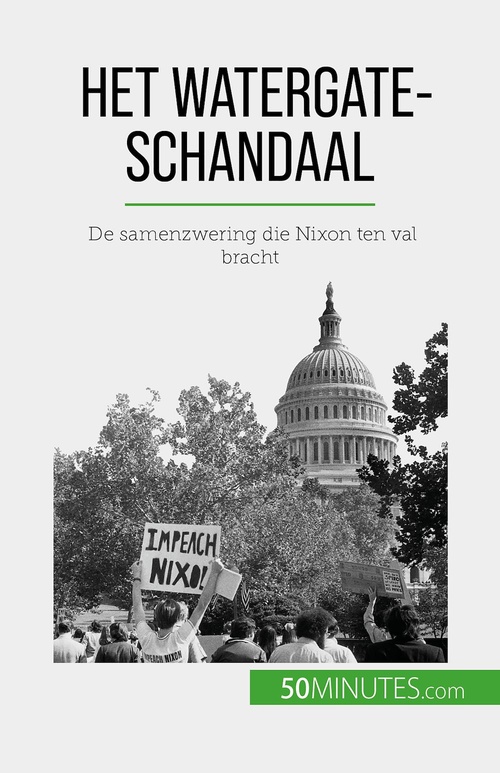 Couverture ebook de Het Watergate-schandaal, de Quentin Convard