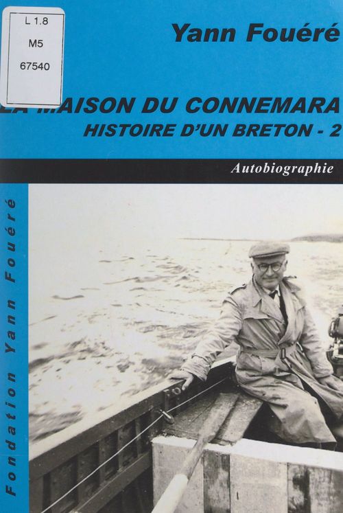 Couverture ebook de Histoire d'un breton (2). La maison du Connemara, de Yann Fouere
