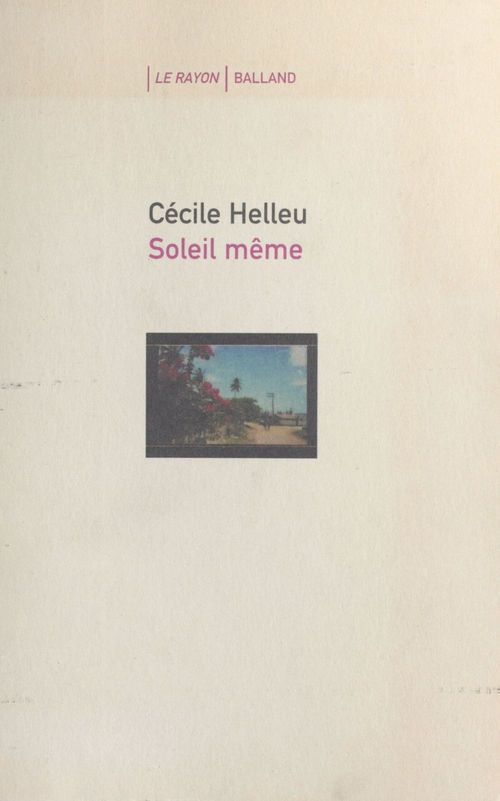 Couverture ebook de Soleil même, de Cecile Helley