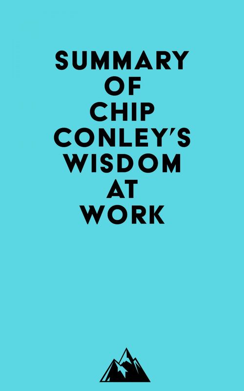 ebook cover of Summary of Chip Conley's Wisdom at Work, by Everest Media