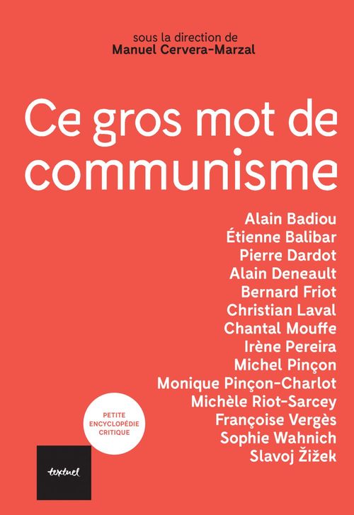 Couverture ebook de Ce gros mot de communisme, de Manuel Cervera-Marzal, Collectif