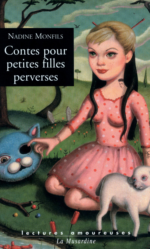 Couverture ebook de Contes pour petites filles perverses, de Nadine Monfils