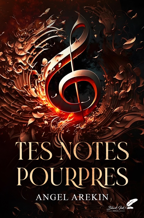 Couverture ebook de Tes notes pourpres, de Angel Arekin