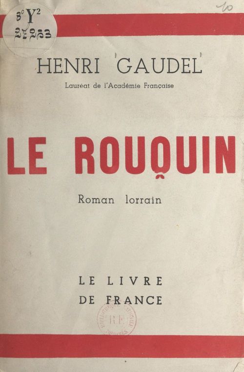 Couverture ebook de Le rouquin, de Henri Gaudel