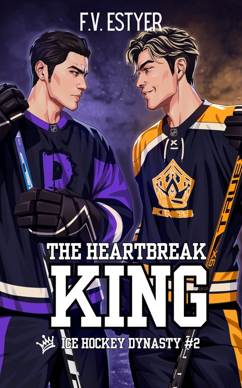 Couverture ebook de The Heartbreak King, de F. V. Estyer