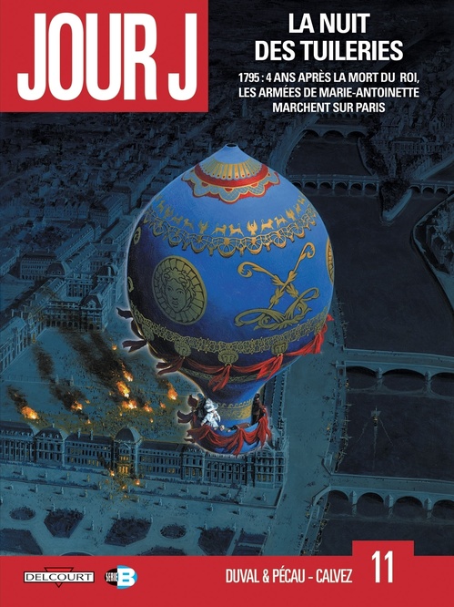 ebook cover of Jour J T11 - La Nuit des Tuileries, by Fred Blanchard