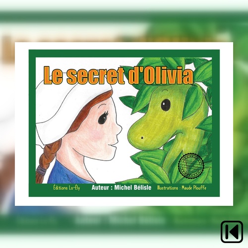 Couverture audiobook de Le secret d'Olivia, de Michel Belisle