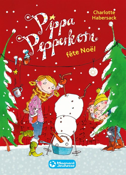 Couverture ebook de Pippa fête Noël, de Charlotte Habersack, Mélanie Garanin